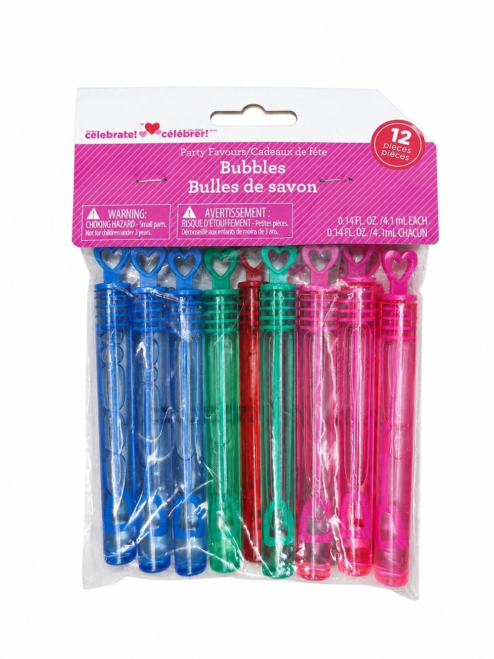 🫧  2/$16 or 3/$21 - WAY TO CELEBRATE NWT Party Favor Bubble Wands 12pc Birthday